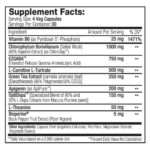 SNS Growth Factor XT Supplement Facts