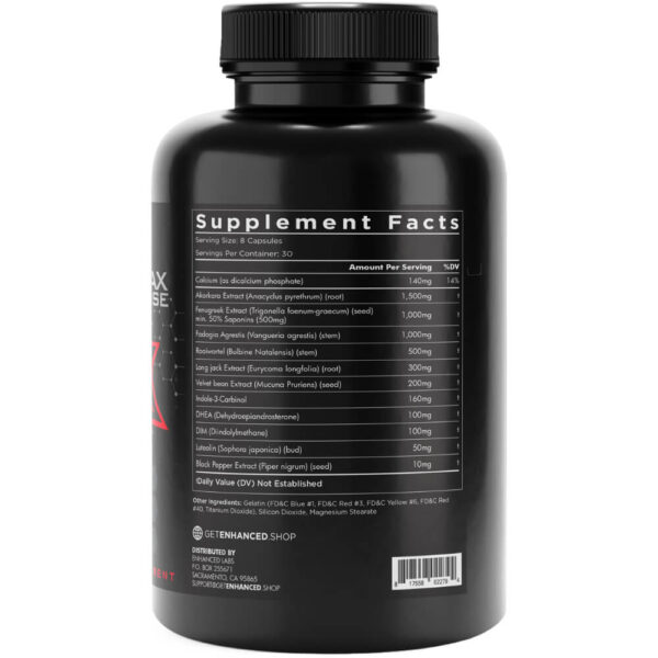 Black Ox Supplement Facts