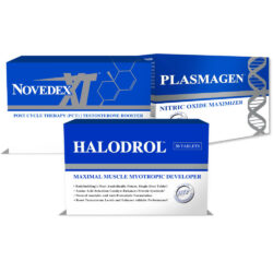 Iconic Stack - Halodrol, PlasmaGen, Novedex XT