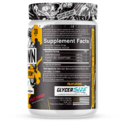 Locked Down Creatine Supplement Facts