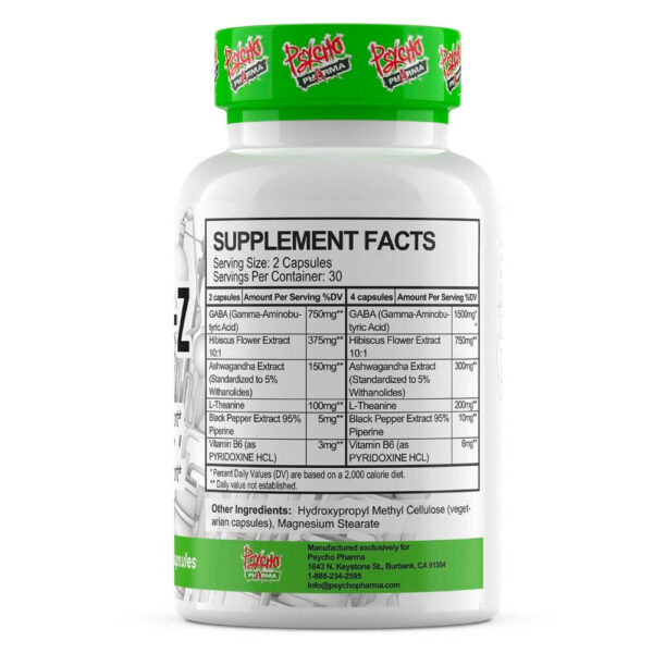 Pharma-Z Supplement Facts