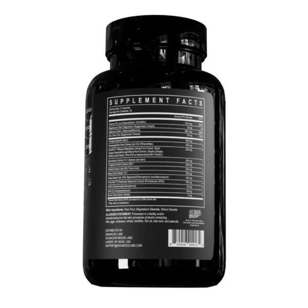 Top T Supplement Facts